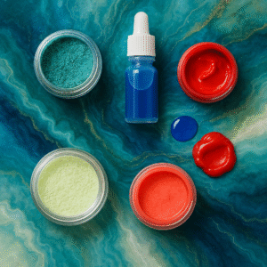 رنگ های رزین