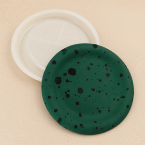 قالب سیلیکونی سنگ مصنوعی مدل سینی دایره 16 سانت