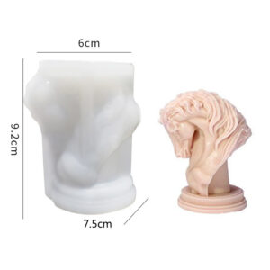 قالب شمع اسب کاوالی 9 سانتی