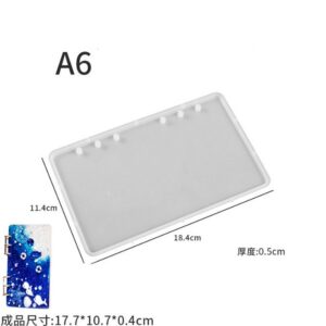قالب رزین دفترچه A6