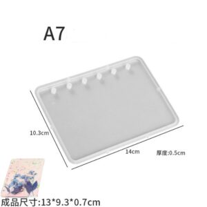 قالب رزین دفترچه A7