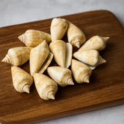 صدف دریایی مدل قیفی  بسته 100 گرمی